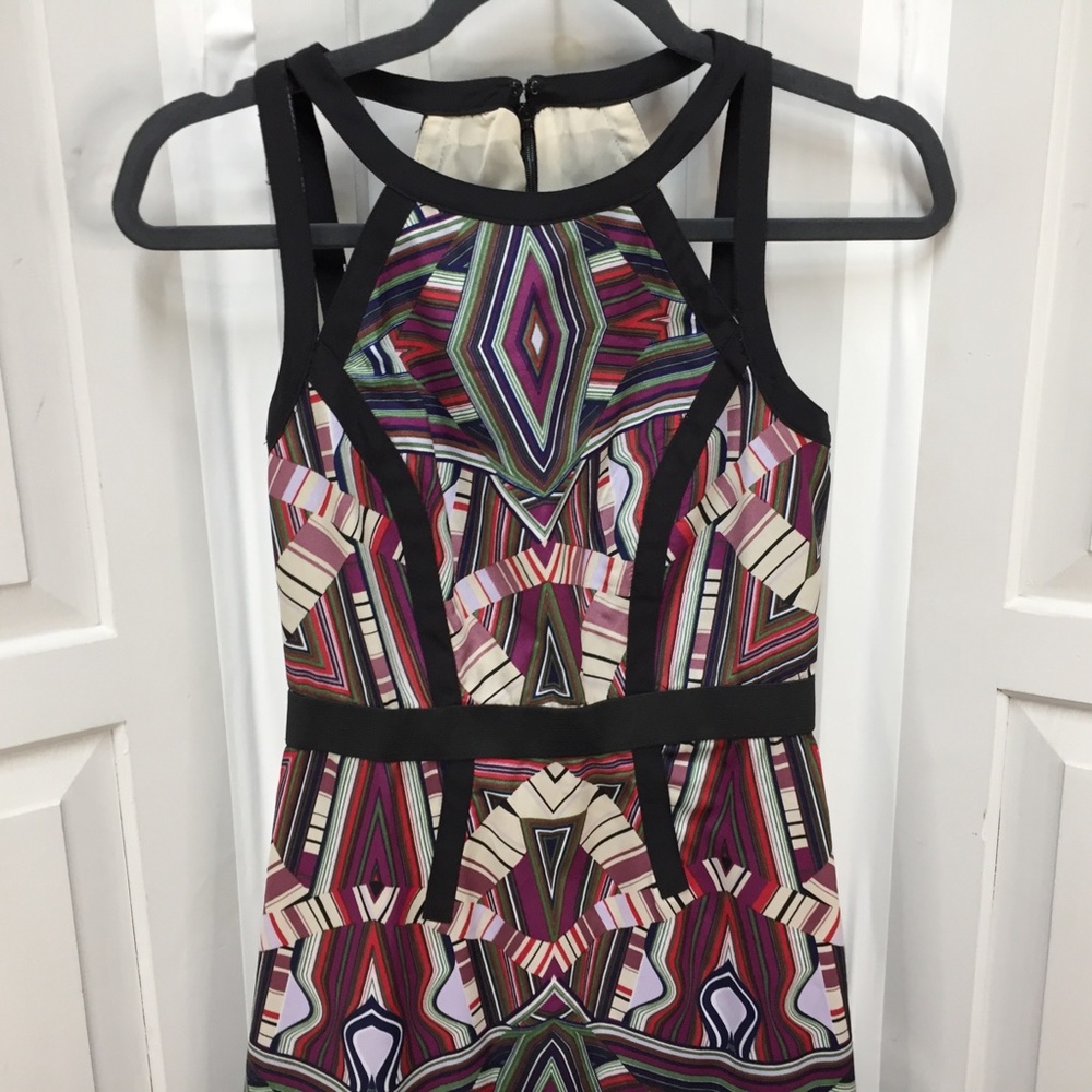 Sabine Colorful Geometric Pattern Maxi Dress - Picture 6 of 16